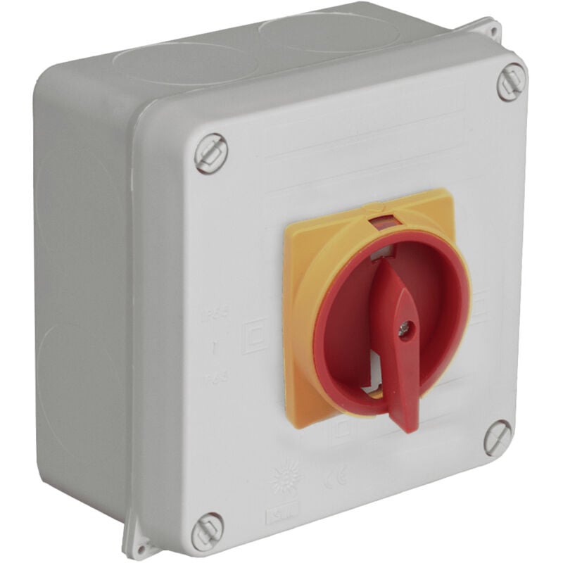 Solera - Boîte étanche équipée d'un interrupteur 2P 16A