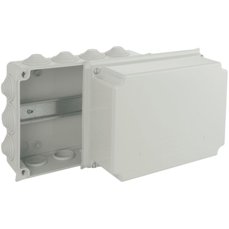 Boîte de dérivation rectangulaire IP55 - 220 x 170 x 140 mm - 14 entrées Solera