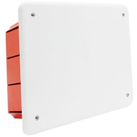 Boite de dérivation à encaster pour maçonnerie 192x152x70mm, ABS, IP40 avec vis métalliques