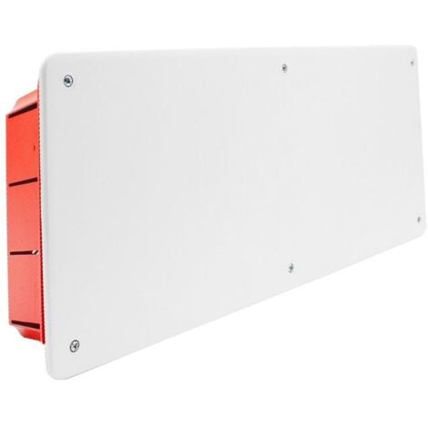 EM DISTRIBUTION Boite de dérivation à encaster (pour maçonnerie) 392x152x70mm, ABS, IP40 avec vis métalliques