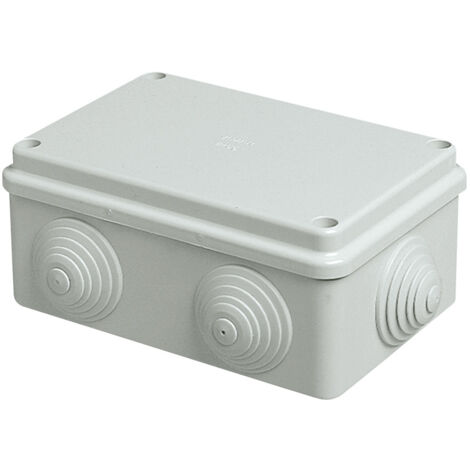 Boîte de dérivation d'extérieur Vimar carrée passe-câbles IP55 V55105