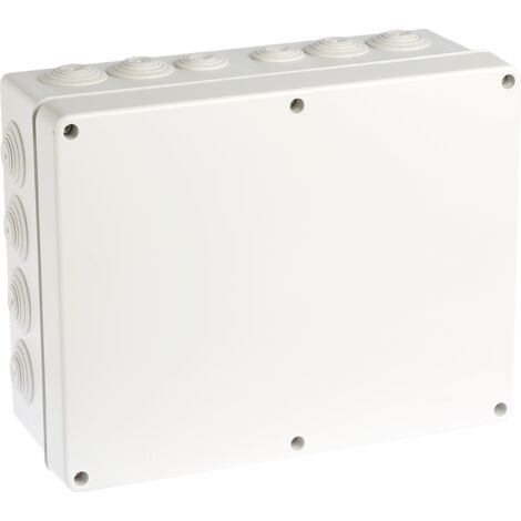 Boite de dérivation étanche avec traitement anti-UV renforcé - IP55 - SUM'OHM 310x250x125 - 22 entrées