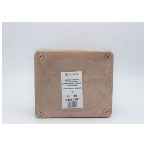Boite de dérivation étanche FLEX A RAY, 175 x 150 x 80mm