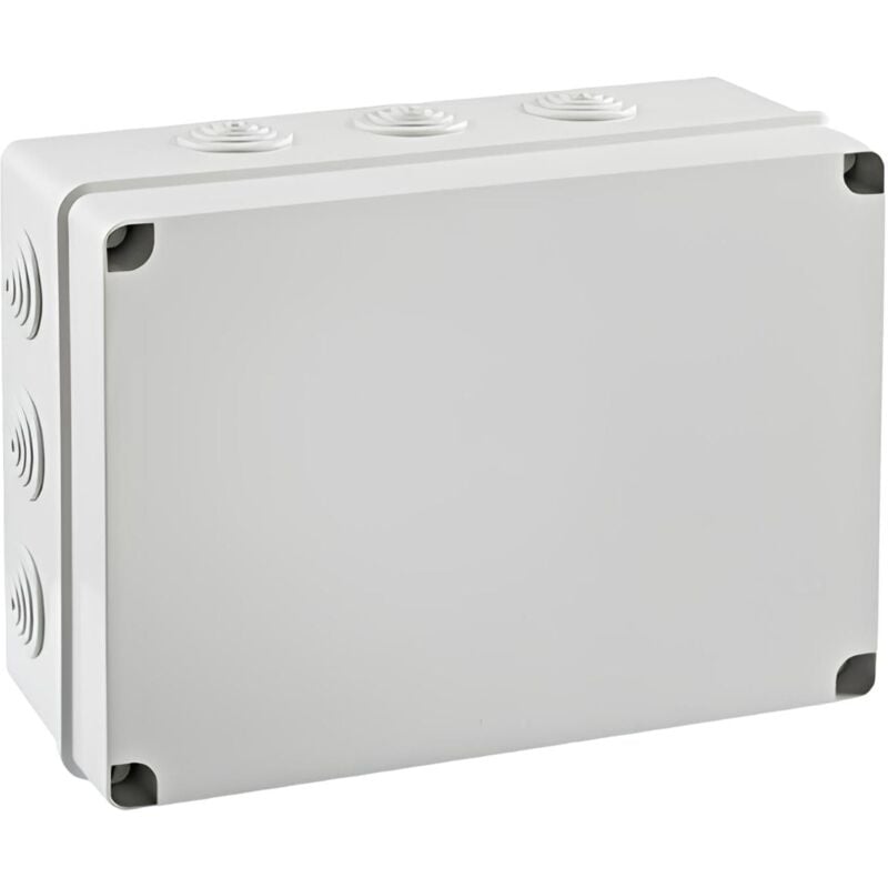 IDE - Ev322 Boite De Dérivation étanche Ip65 Ik07 850° Avec Entrées Coniques Dim.328x239x132