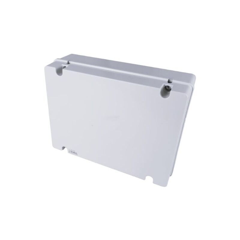 Em Distribution - Boite de dérivation étanche IP67 400x300x130mm, avec couvercle opaque, bords lisses