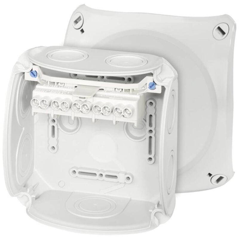 62000007 Boîte de dérivation (l x l x h) 77 x 130 x 130 mm gris clair (ral 7035) IP66 1 pc(s) - Hensel