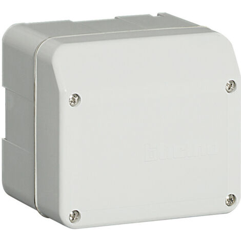 Boîte de dérivation Idrobox étanche IP55 format carré 94x82x58mm BTICINO BT23983