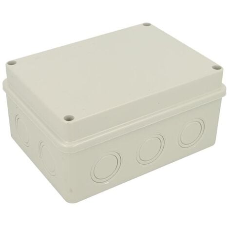 EM DISTRIBUTION Boite de dérivation industrielle étanche IP54 150x110x70mm, ABS, 10 entrées pré-découpées