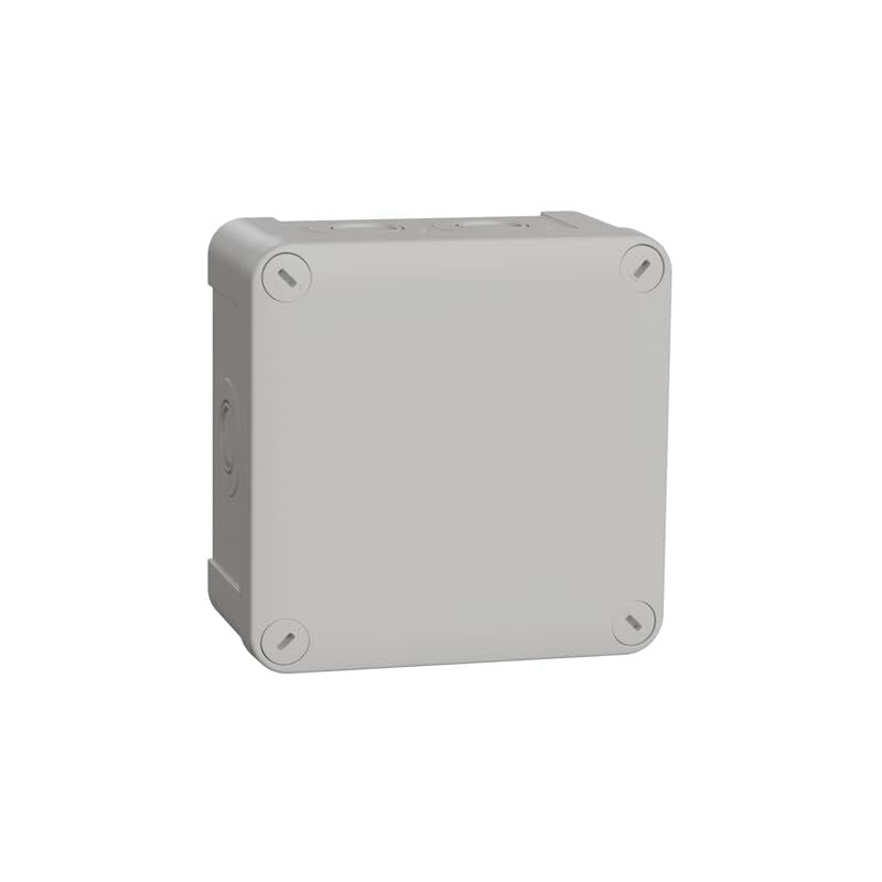 Schneider Electric - schneider mureva box boite de dérivation étanche IP55 105X105X55 grise - ENN05085