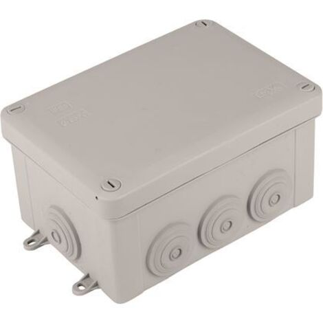 boite de dérivation - ip55 - 105 x 105 mm - couvercle à vis 1/4 de tour - lot de 25 - bizline 100105