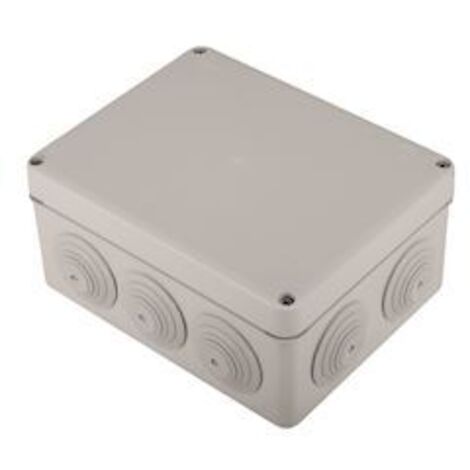 boite de dérivation - ip55 - 170 x 140 x 70 mm - couvercle - vis inox - bizline 100170