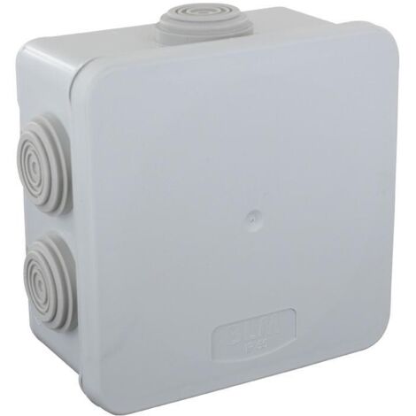 boite de dérivation - optibox - 100 x 100 x 45 mm - ip55 - blm distribution 560409