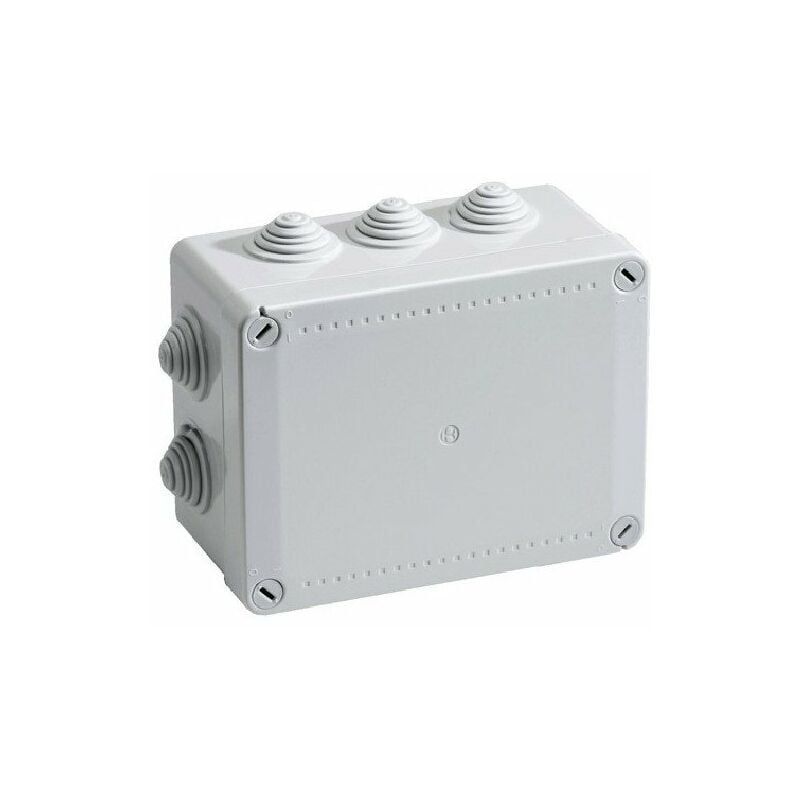 Boîte de dérivation pico ip55 à embouts à gradins 240x190x90 960° gris