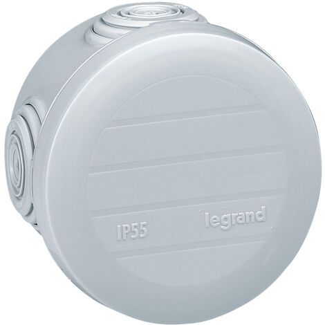 Boîte de dérivation PLEXO ronde gris D60mm - LEGRAND - 092001