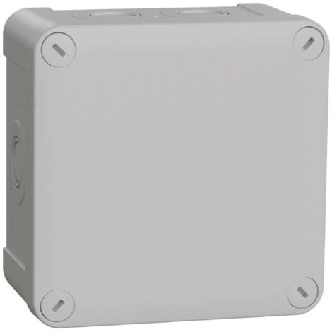 boite de dérivation - pré-défoncée - 105 x 105 x 55 - schneider electric enn05085