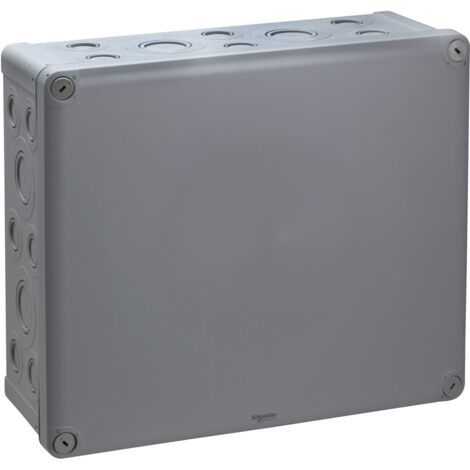 boite de dérivation - pré-défoncée - 325 x 275 x 120 mm - schneider electric enn05099