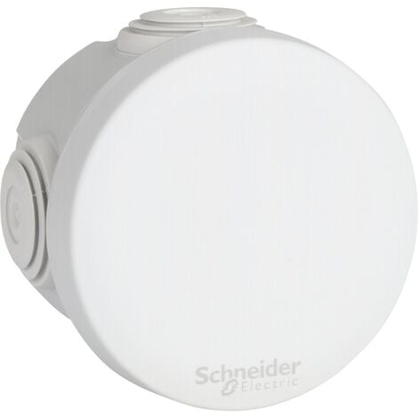 Boite de dérivation à embouts Mureva Box Schneider Electric - Rond - 60 x 60 x 40mm