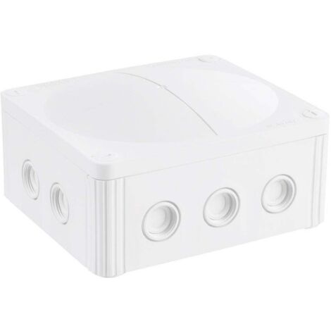 Boîte de dérivation Wiska 10101461 (L x l x H) 160 x 140 x 81 mm blanc IP66/IP67 X95069