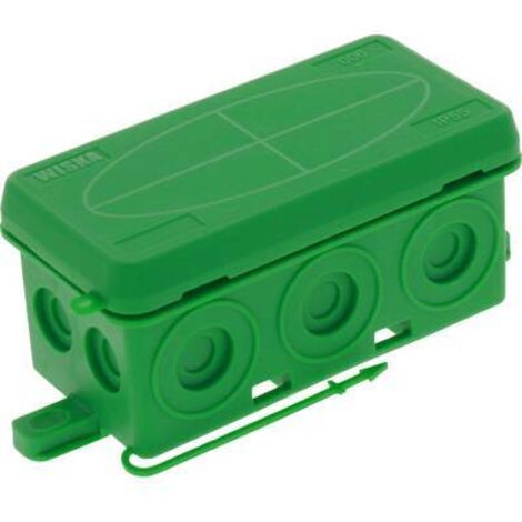 BOÎTE DE DÉRIVATION WISKA KA 006/5 GN 10109585 (L X L X H) 86 X 44 X 41 MM VERT IP55 1 PC(S)