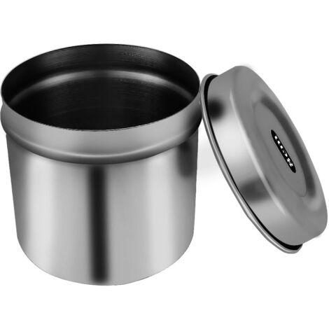 Boîte de Désinfection en Acier Inoxydable pour Tatouage, 8cm