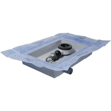 Boîte de drainage IS petite, DN40, 460x320x75mm, utilisable à droite ou à gauche