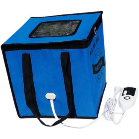 Boîte de fermentation pour pâte, cuve de fermentation pour levure, boîte isotherme 43 cm x 43 cm x 43 cm