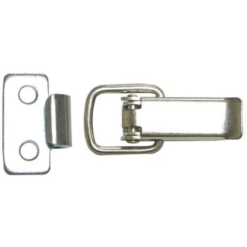 Fermeture de la boîte avec crochet plat 100 mm. (Boîte 25 unités)