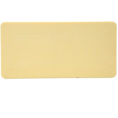Boîte de foil en PVC mousse rigide blanche, étanche et résistante, avec support de rail pour hydrofoil.