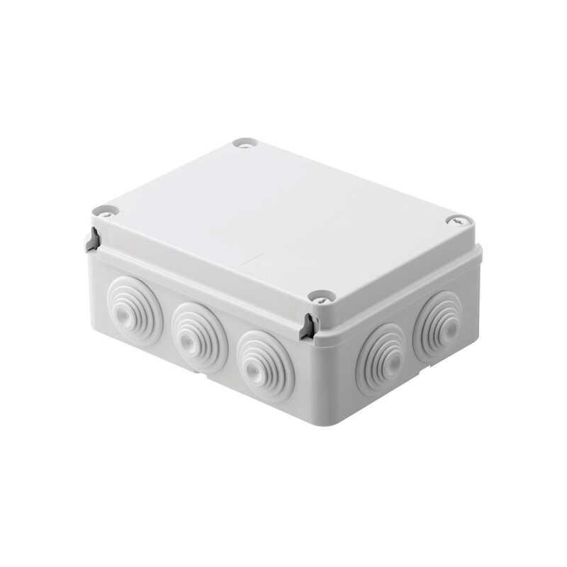 Boîte de dérivation étanche à visser rectangulaire - 190 x 140 mm Gewiss