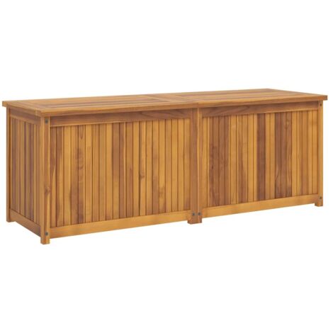 Boîte de jardin，Coffre de rangement 150x50x55 cm Bois massif de teck CFW798444