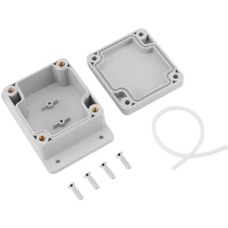Boîte de jonction, 89  59  35mm Boitier Electrique, Boite de Derivation, DIY Boîte de câblage, Boîtier de Projet ABS étanche IP65, pour les équipements électriques intér et extér(89  59  35mm)