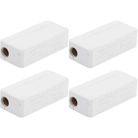 Boîte de jonction de connecteur de câble 4 pièces un en un sur 80A 1000V boîtier de projet électrique à borne rapide en ligne 2.5mm²-16mm²