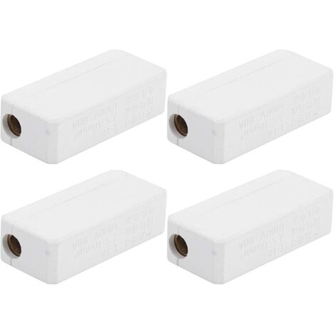 Boîte de jonction de connecteur de câble 4 pièces un en un sur 80A 1000V boîtier de projet électrique à borne rapide en ligne 2.5mm²-16mm²,A