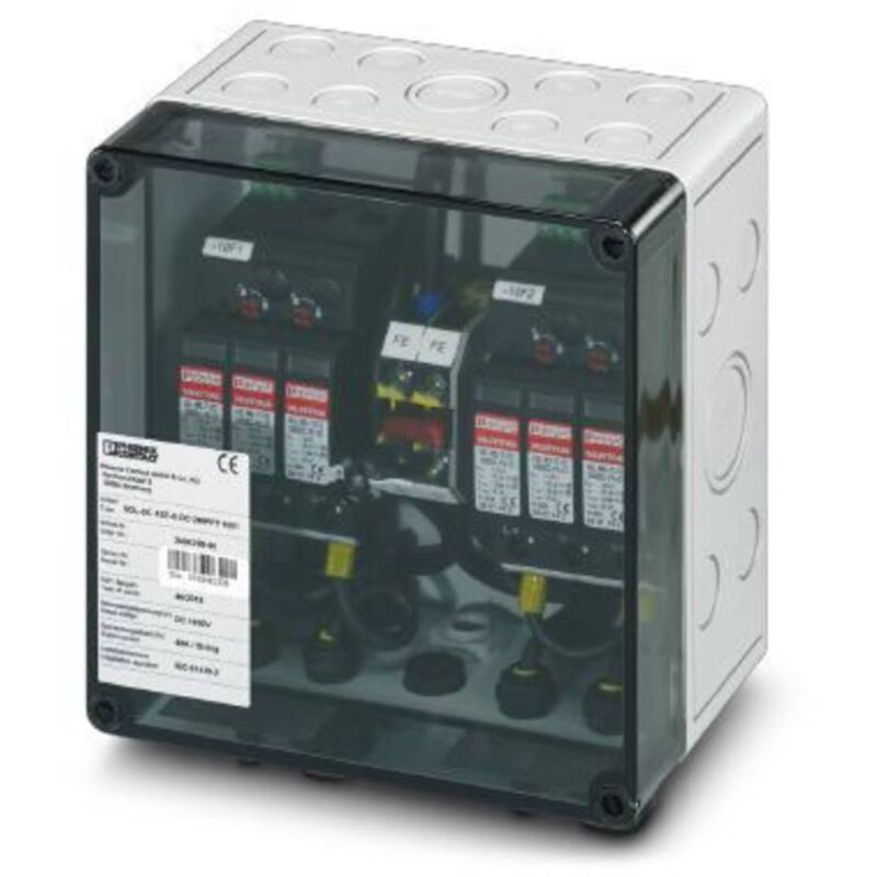 Contact 2403337 SOL-SC-1ST-0-DC-2MPPT-2001 Boîte de jonction de générateur - Phoenix