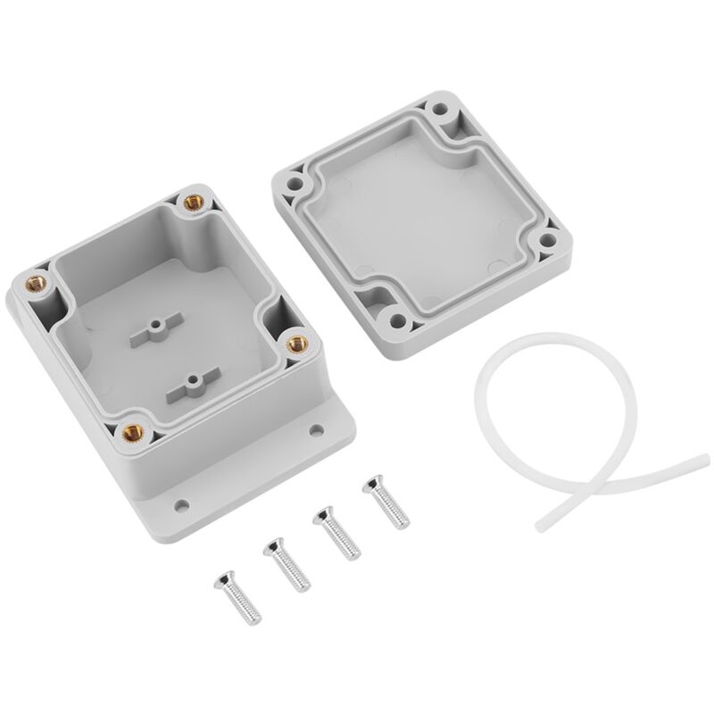 Boîte De Jonction Étanche à La Poussière Ip65 Boîte De Jonction En Plastique Abs Boîtes Électriques Universelles Boîtier De Projet Gris(89 59 35mm)