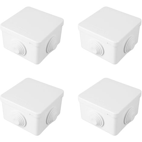 Boîte de jonction IP65 étanche pour câbles extérieurs, coffret de raccordement électrique 12 pièces