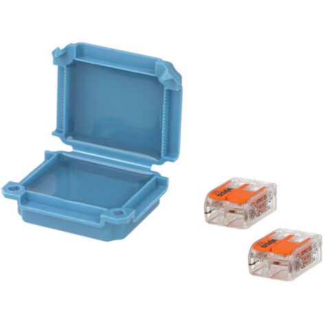 Boite de jonction isolante "gel" avec 2 bornes Wago 2 entrées
