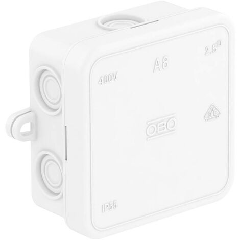Kopp 347114008 Bo/îte de d/érivation /à 5 Broches IP 54 85 x 85 x 40 mm 347114008