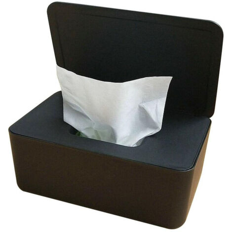 Boîte de lingettes sèches et humides, lingettes pour bébé, boîte de rangement pour serviettes, support, conteneur, distributeur de lingettes humides, accessoires pour distributeur de mouchoirs en papi