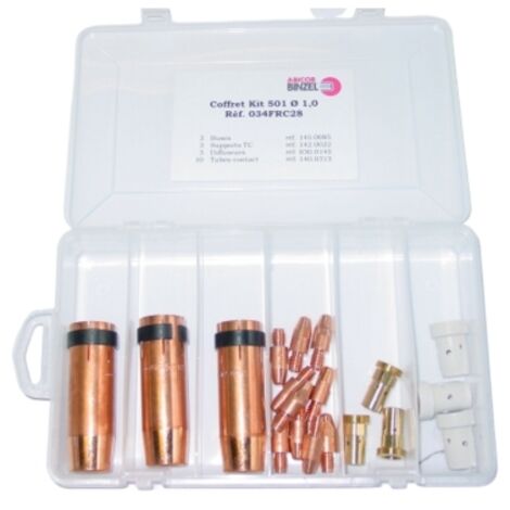 Boîte de maintenance pour torche MB 501 D.1,0mm - BINZEL - 034FRC28