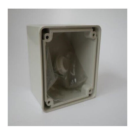 Boîte de montage en saillie grise droite 70x87mm pour câble M20X1,5 16A Série Domo SOBEM