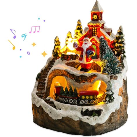 Boîte de Musique de Noël, Boîte Musicale en Train en