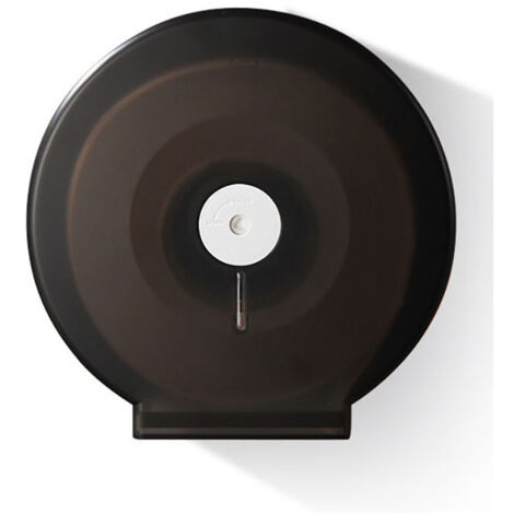 Boîte de papier toilette publique, grand support de papier hygiénique sans poinçon pour hôtel de toilette, boîte à mouchoirs(noir)