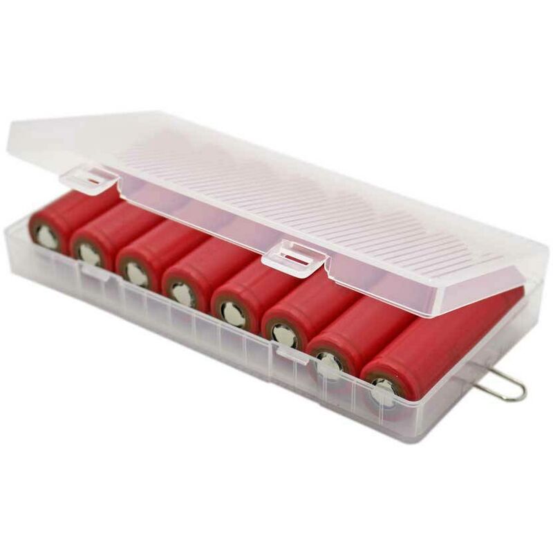 Soshine SBC-024 Boîte de piles 8x 18650 (L x l x H) 156 x 78 x 25 mm