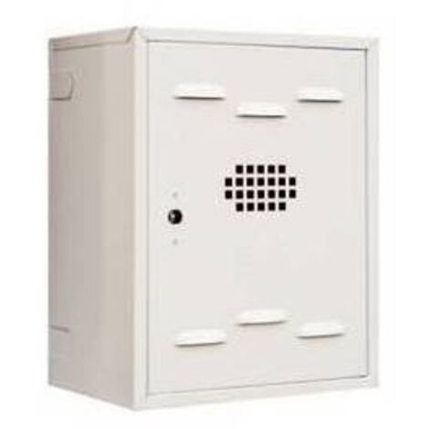 Boîte de protection contre les gaz prépeinte blanche