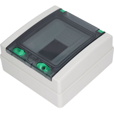 Boîte de Protection Étanche IP65 pour 8 Disjoncteurs sur Rail DIN - Usage Intérieur et Extérieur
