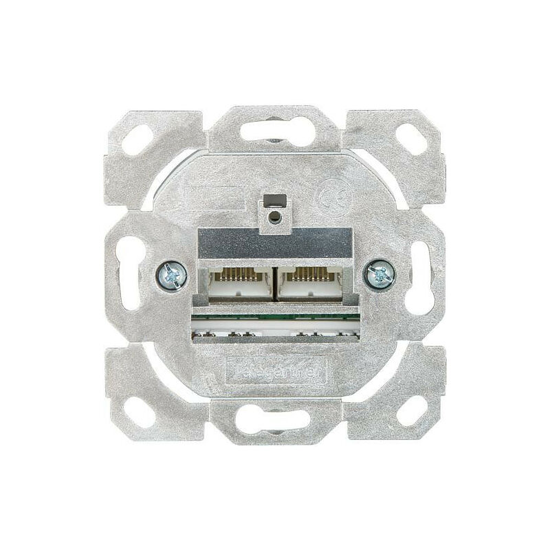 Viessmann - Boite de raccordement AMJ45 8/8 k encastré/0 Cat.6A(IEC) sans plaque centrale, 1 piece bg