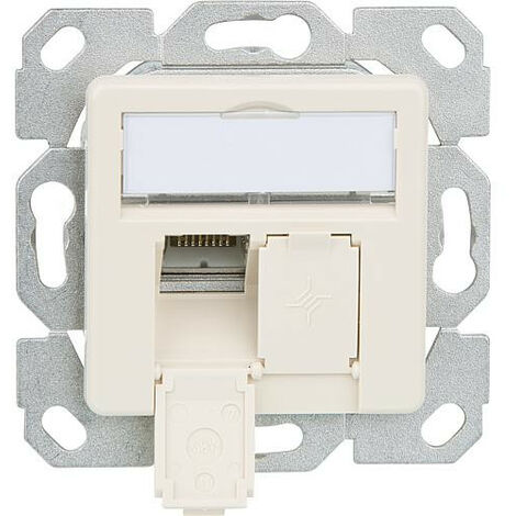 Boite de raccordement AMJ45 8/8 K encastré/50 blanc perle, RAL 1013, 1 piece BG