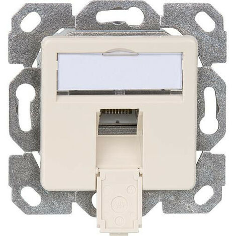Boite de raccordement AMJ45 8 encastré/50 blanc perle RAL1013 1 piece BG