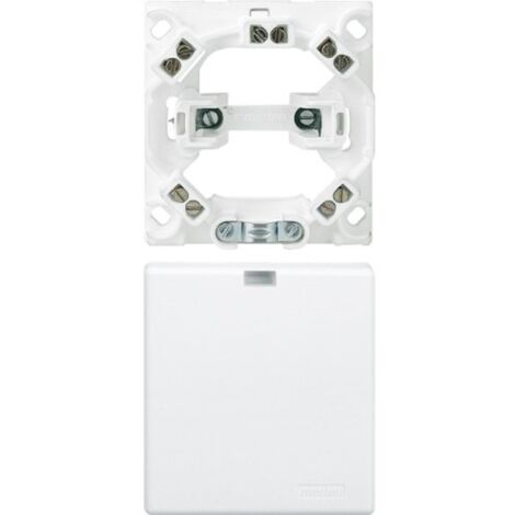 Boîte de raccordement four, encastrée +apparente Merten blanc polaire